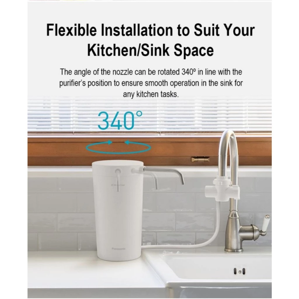 Panasonic Counter Top Water Purifier TK-CS200 TK-CS200-WMA/HMA - Image 4