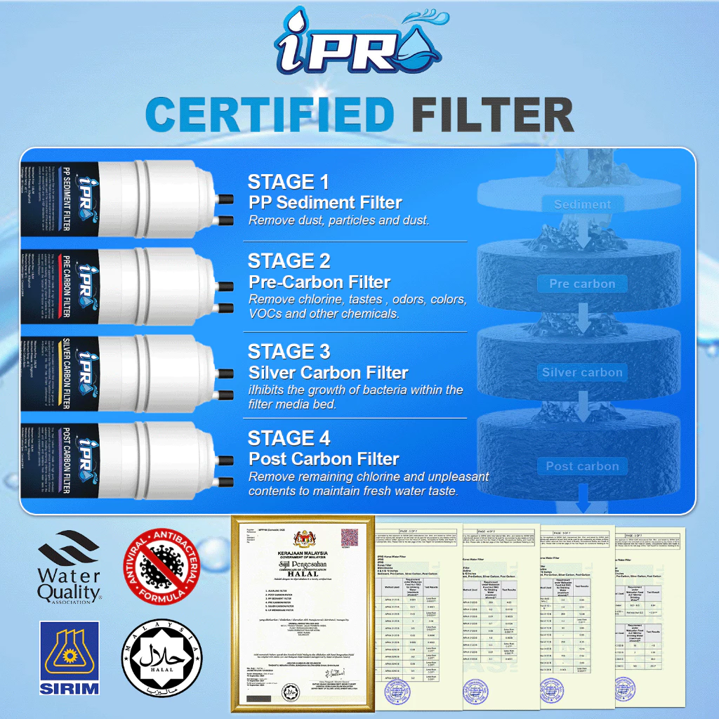 NEW DESIGN 2025 Midea Mild Alkaline Hot / Ambient / Cold Water Dispenser YL- 2382 - 4 Jakim Halal Water Filter - Image 7